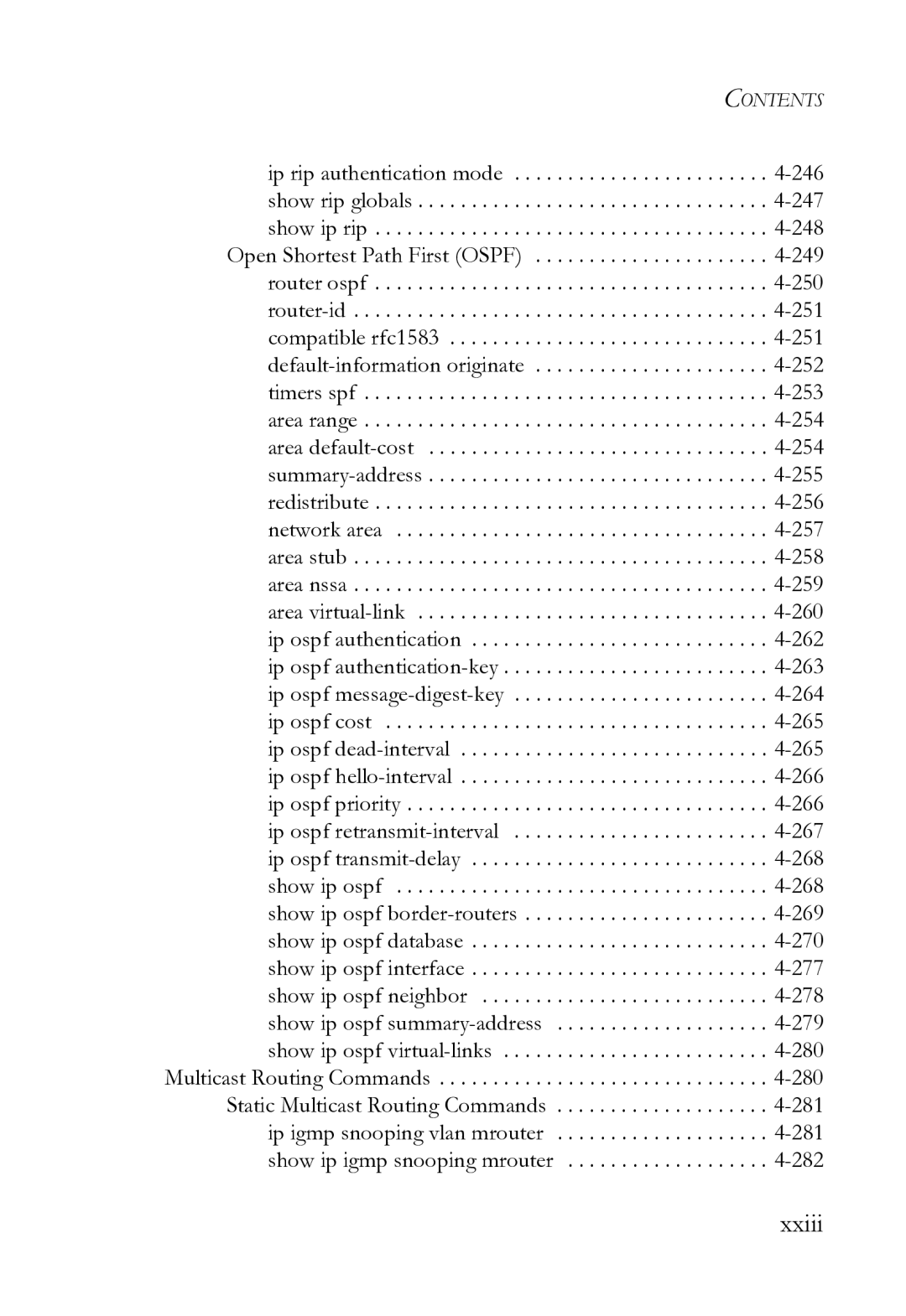 SMC Networks SMC8612XL3 F 1.0.1.3 manual Xxiii 