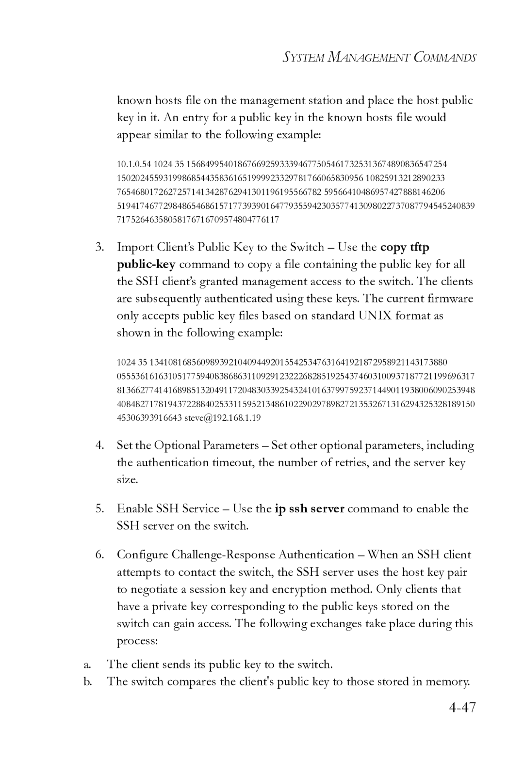 SMC Networks SMC8612XL3 F 1.0.1.3 manual System Management Commands 