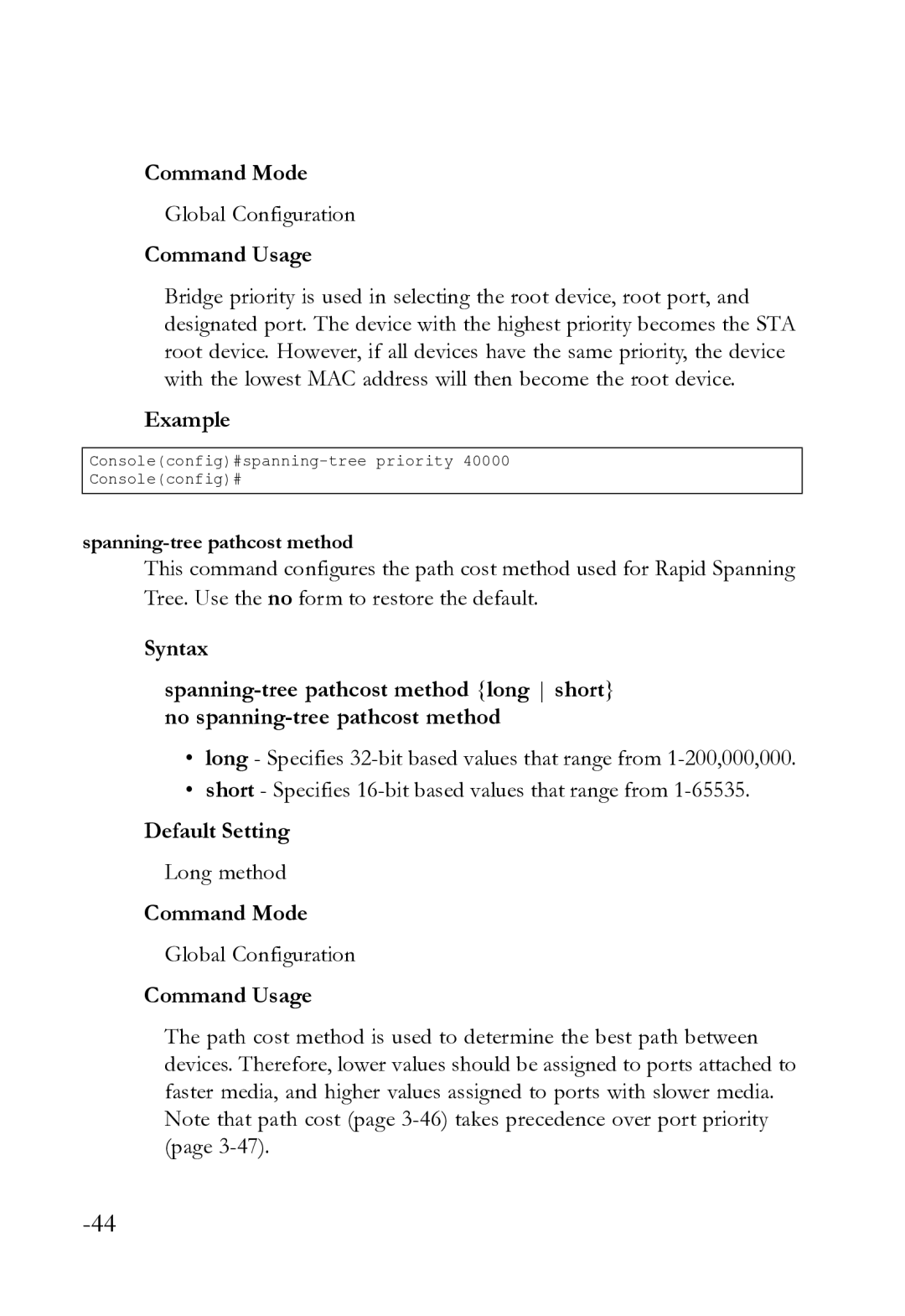 SMC Networks SMC8612XL3 F 1.0.1.3 manual Long method 