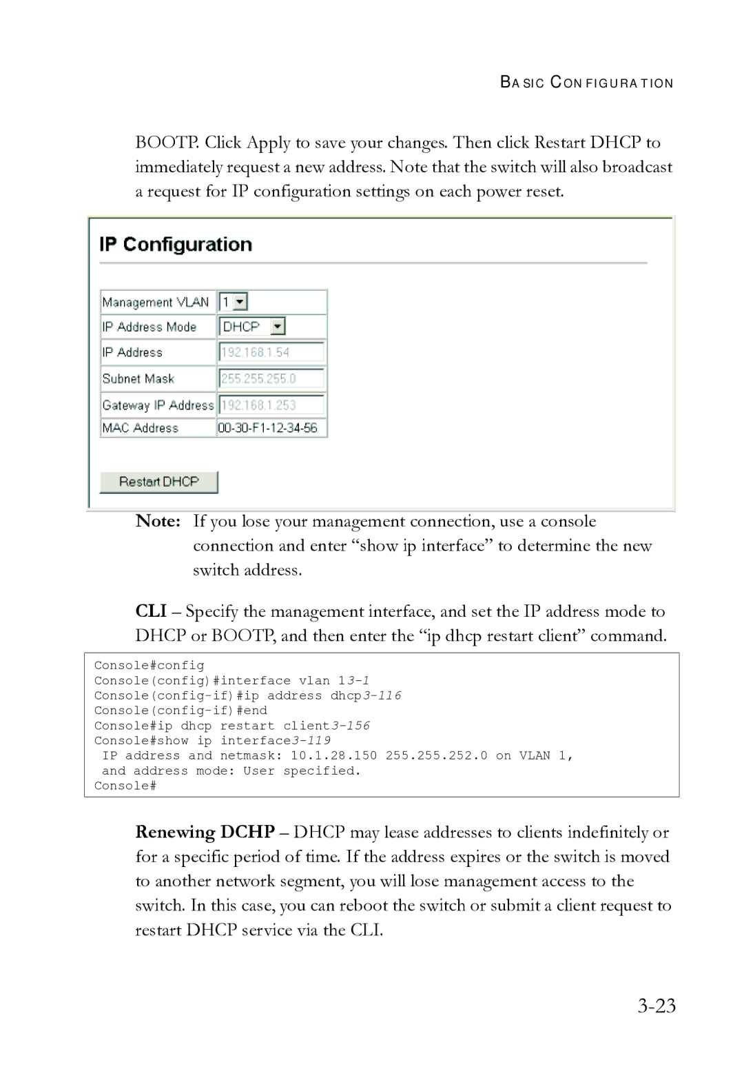 SMC Networks SMC8612XL3 F 1.0.1.3 manual Basic Configuration 