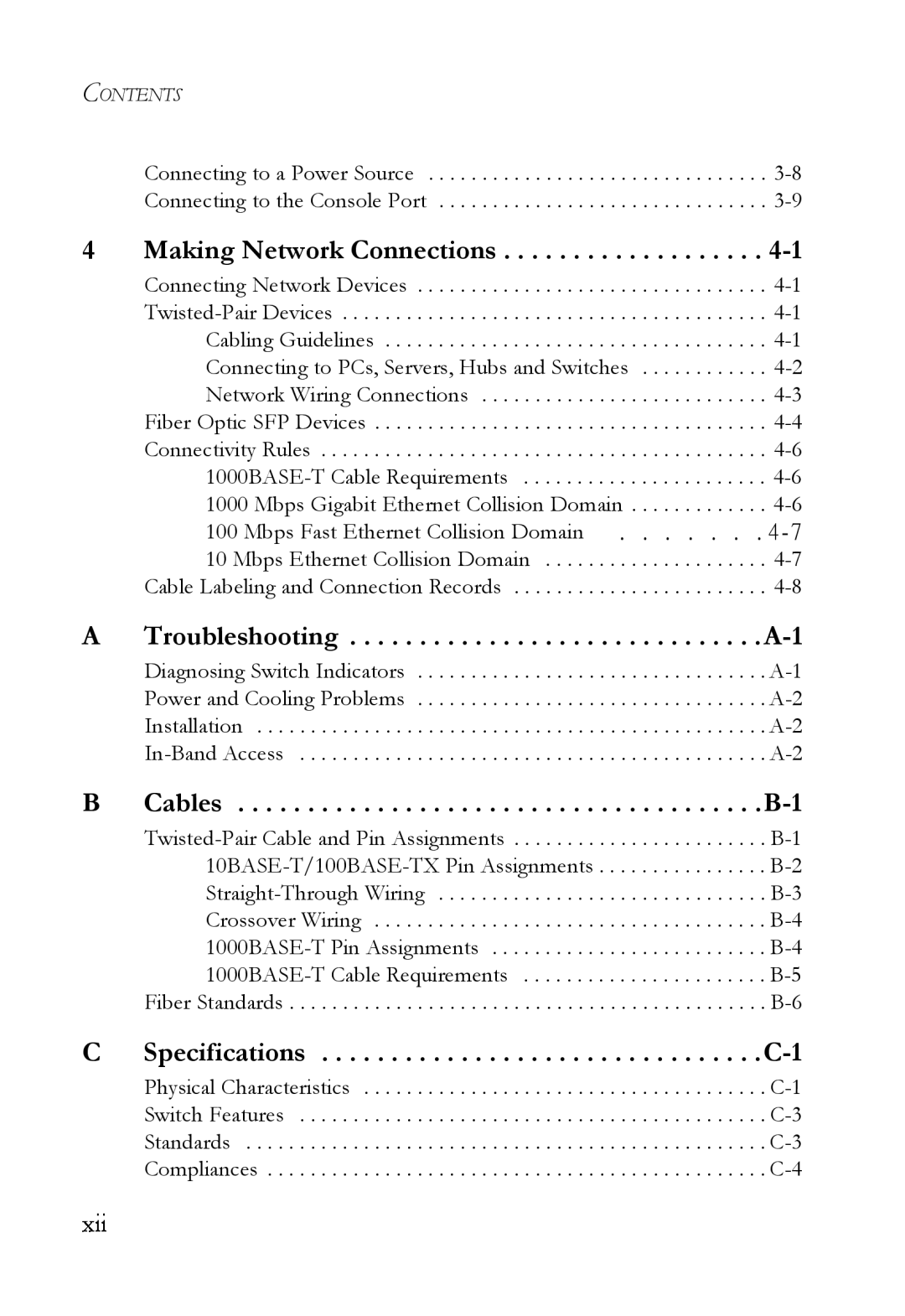 SMC Networks SMC8624T manual Making Network Connections 