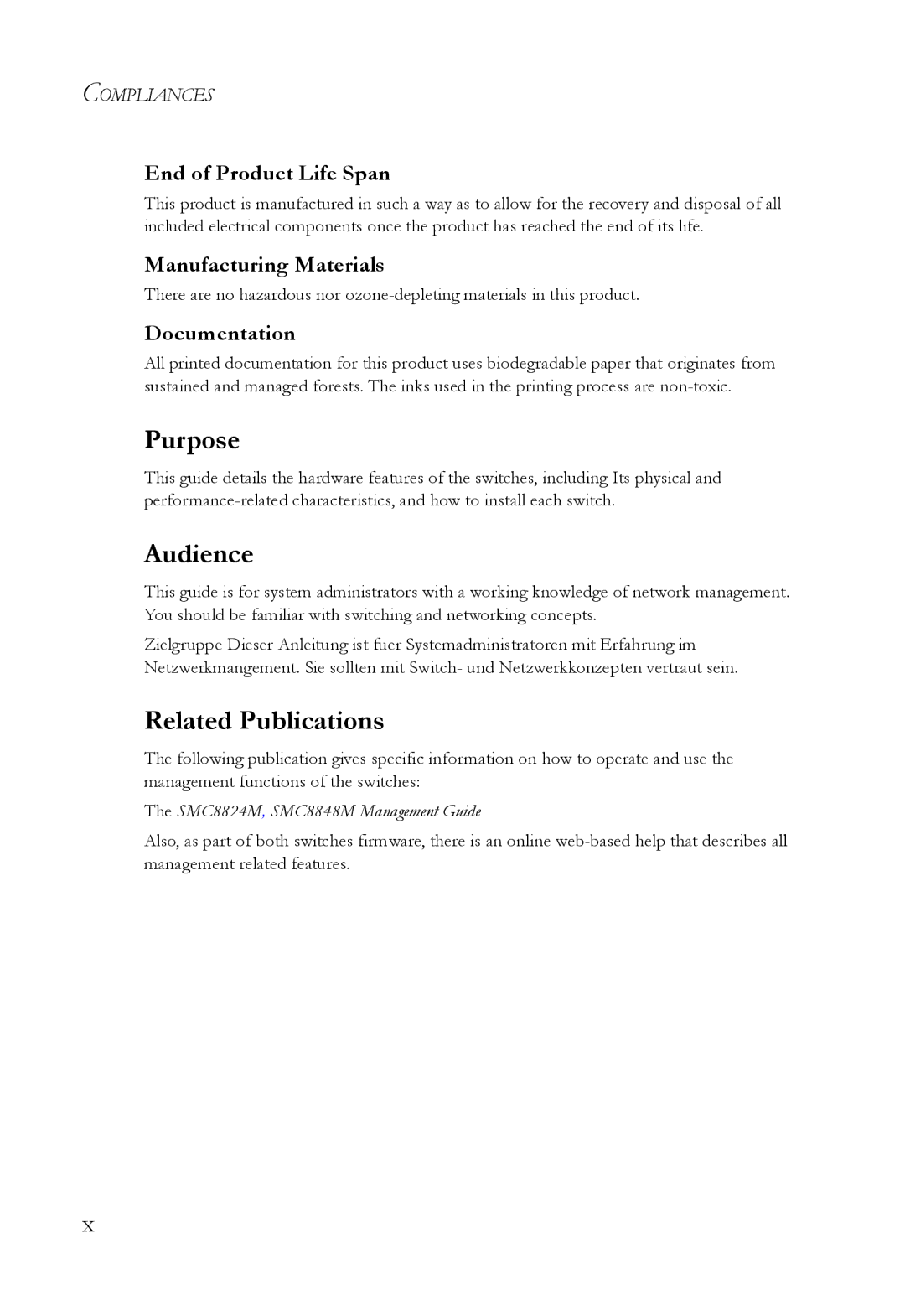 SMC Networks SMC8848M manual Purpose, Audience, Related Publications 