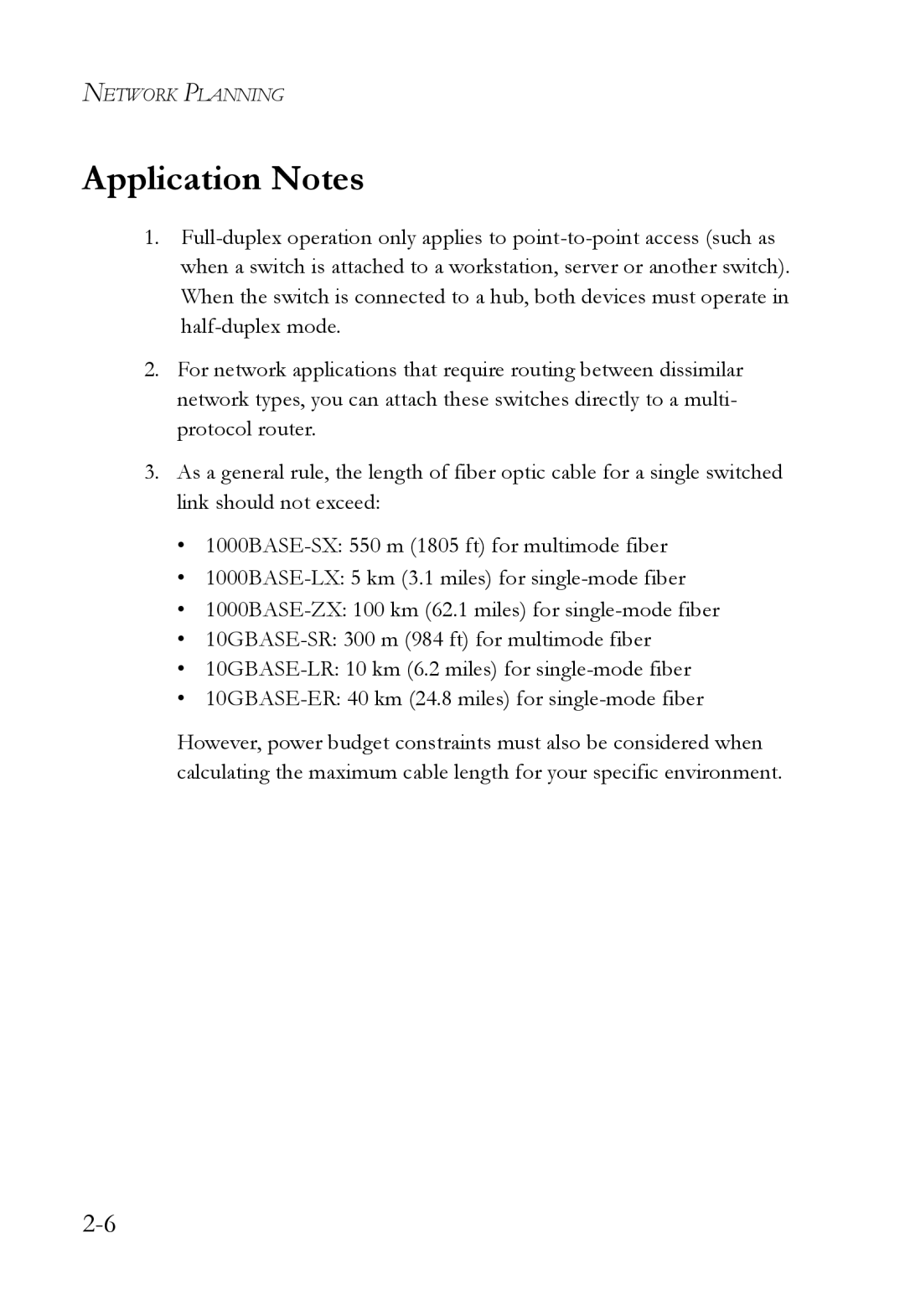 SMC Networks SMC8848M manual Application Notes 