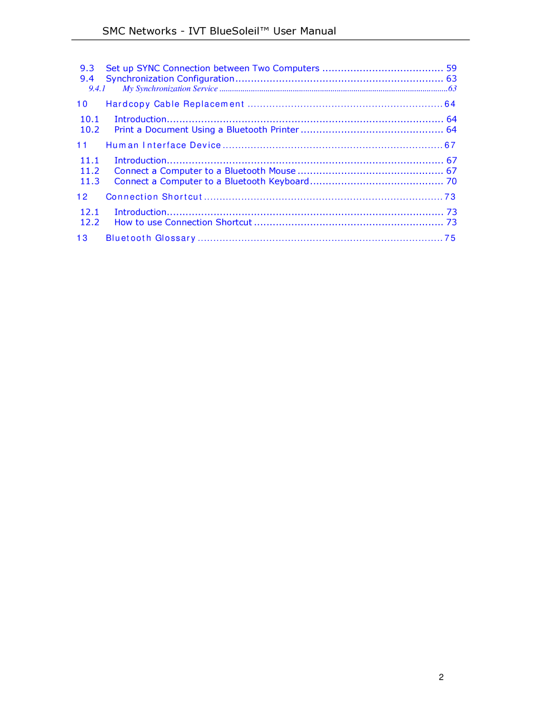 SMC Networks SMCBT-EDR manual 10.1 