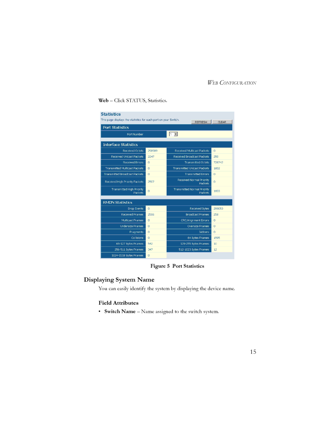 SMC Networks SMCGS24-Smart, SMCGS16-Smart manual Displaying System Name 