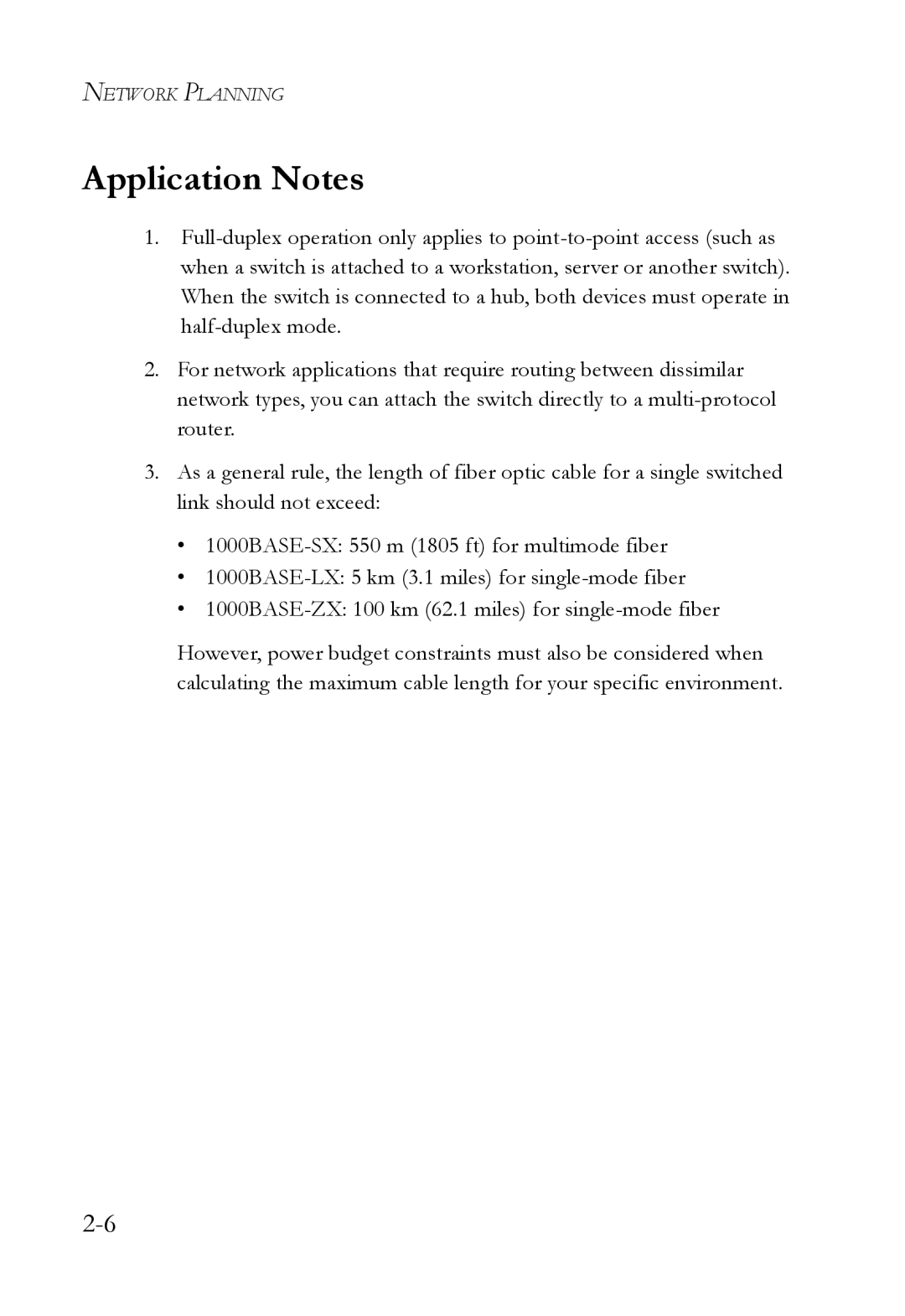 SMC Networks SMCGS24C-Smart manual Application Notes 