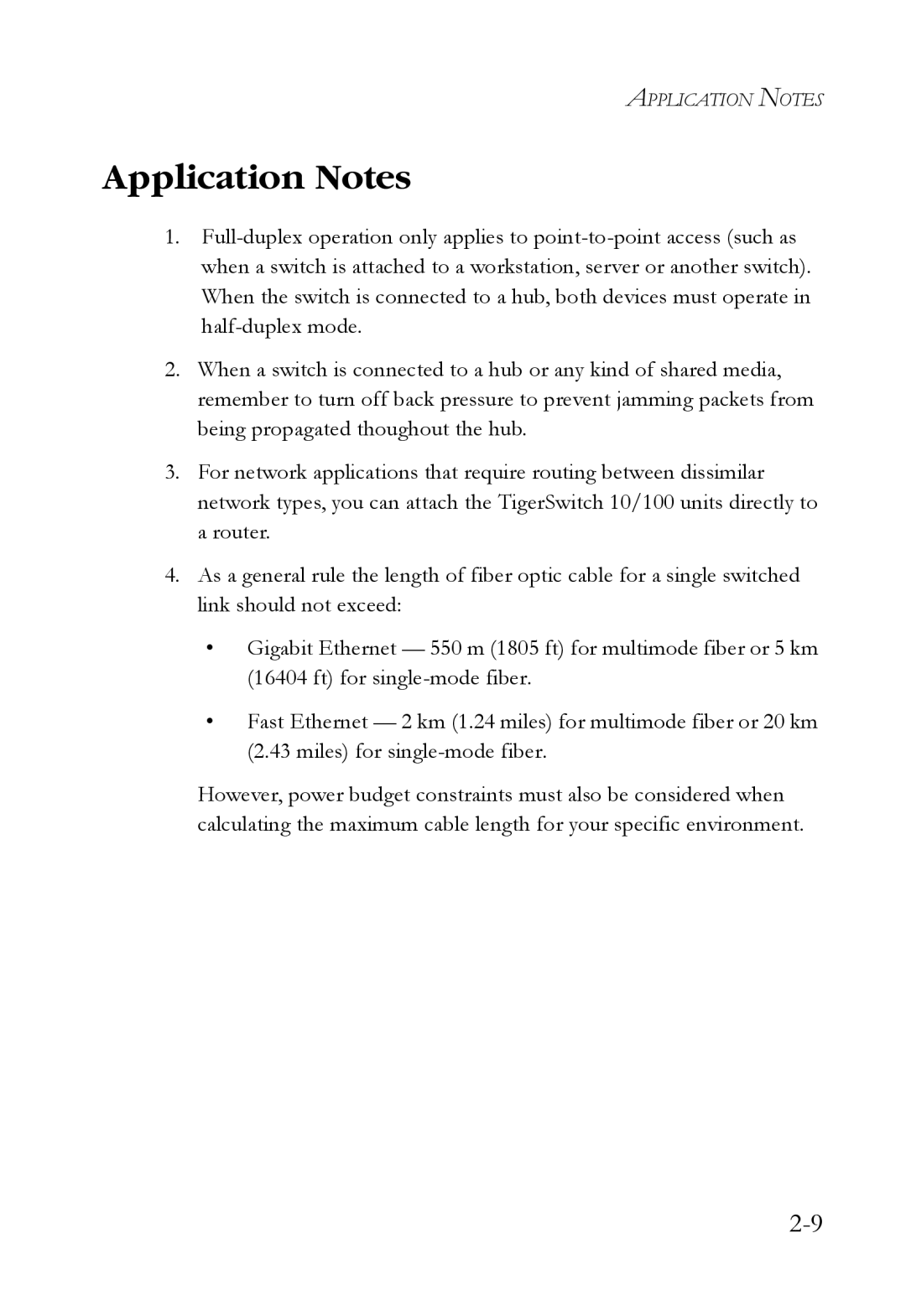 SMC Networks SMCBGSLCX1, SMCRPS600W*, SMCBGLLCX1 manual Application Notes 