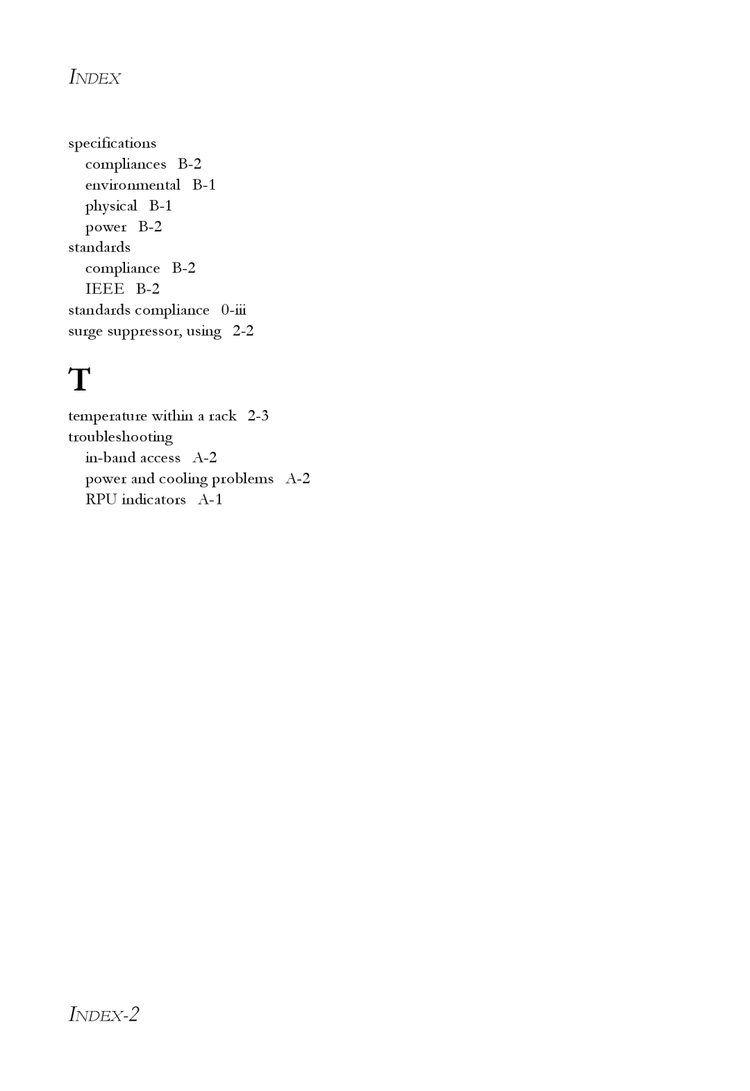 SMC Networks SMCRPU14 manual Index 