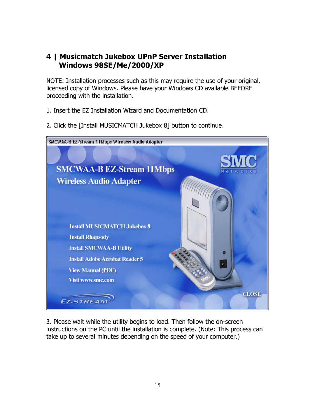 SMC Networks SMCWAA-B manual 