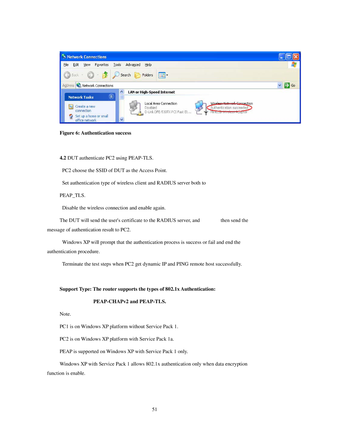 SMC Networks SMCWBR 14-GM manual Authentication success 