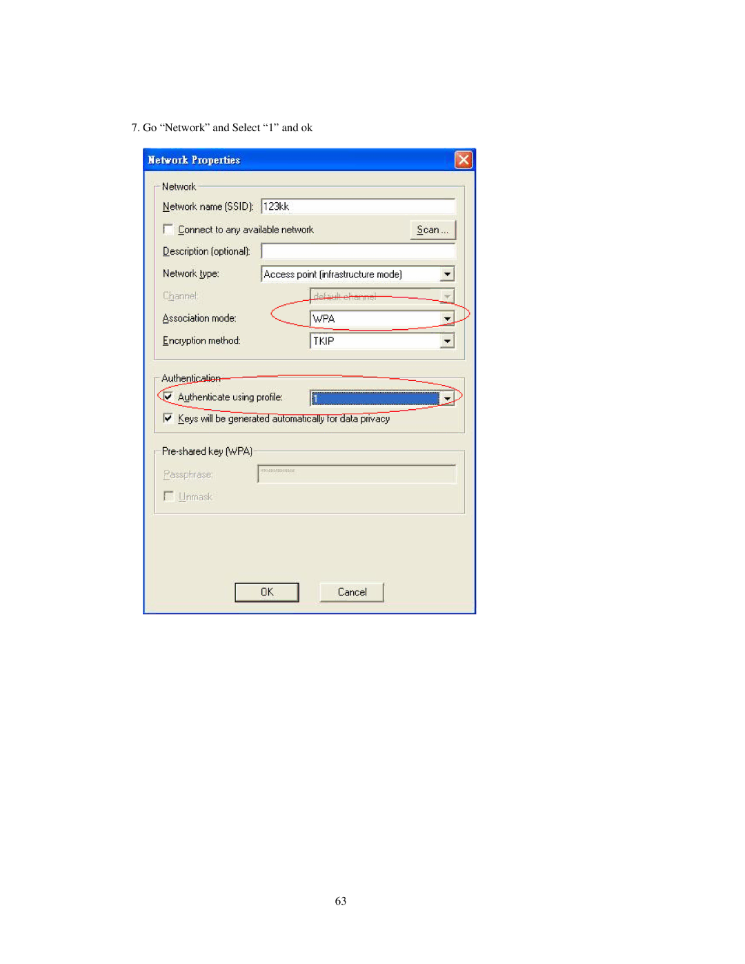 SMC Networks SMCWBR 14-GM manual Go Network and Select 1 and ok 