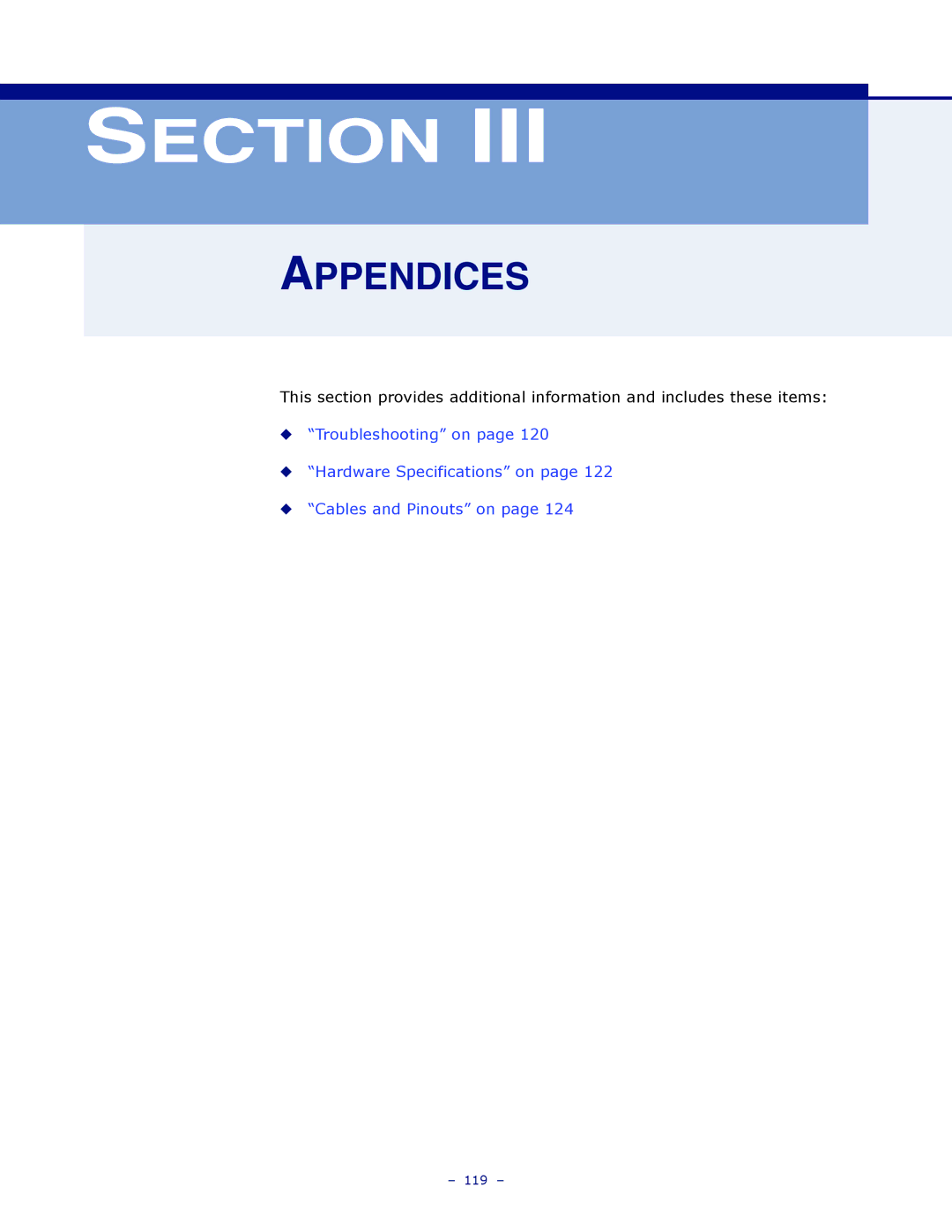 SMC Networks SMCWBR11S-3GN manual Appendices 