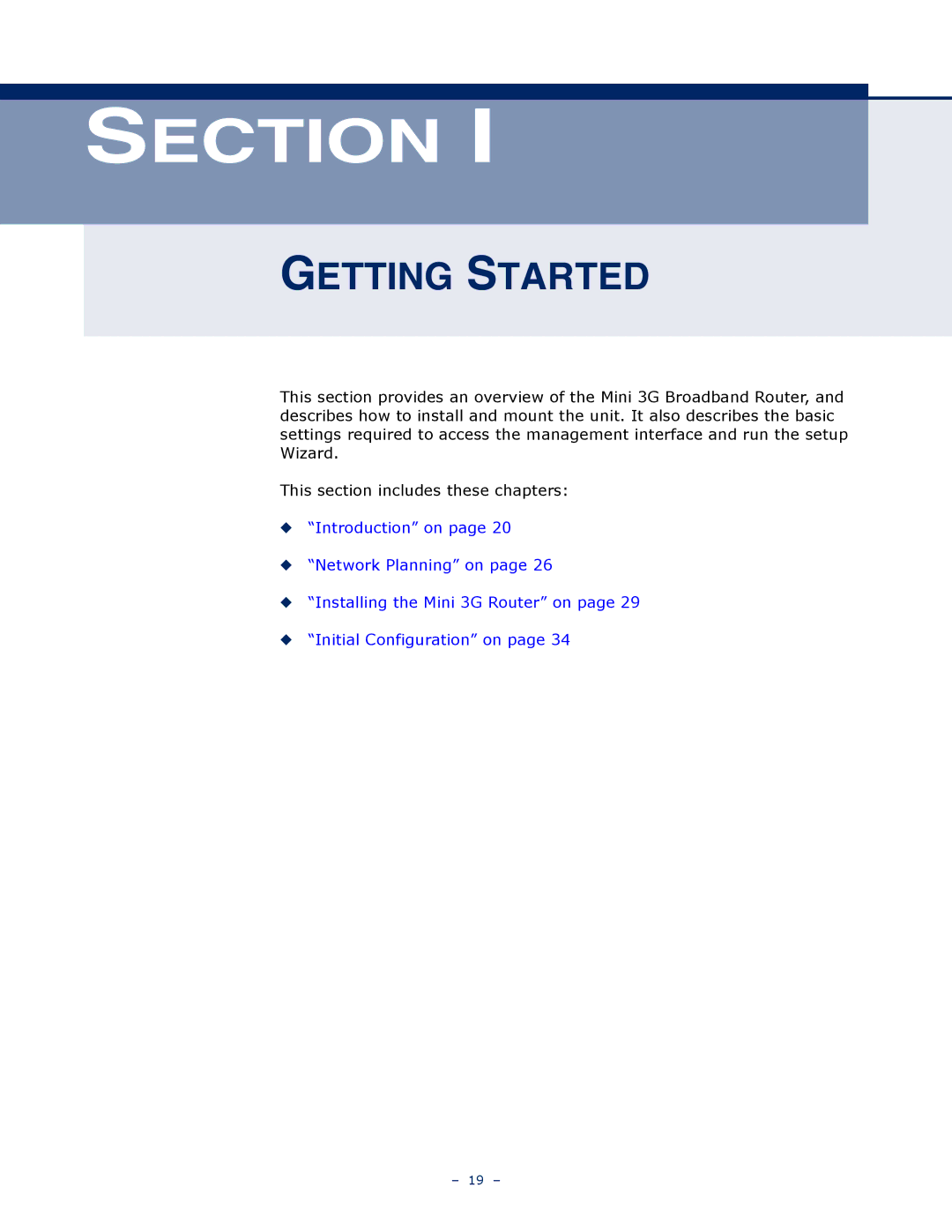 SMC Networks SMCWBR11S-3GN manual Section 