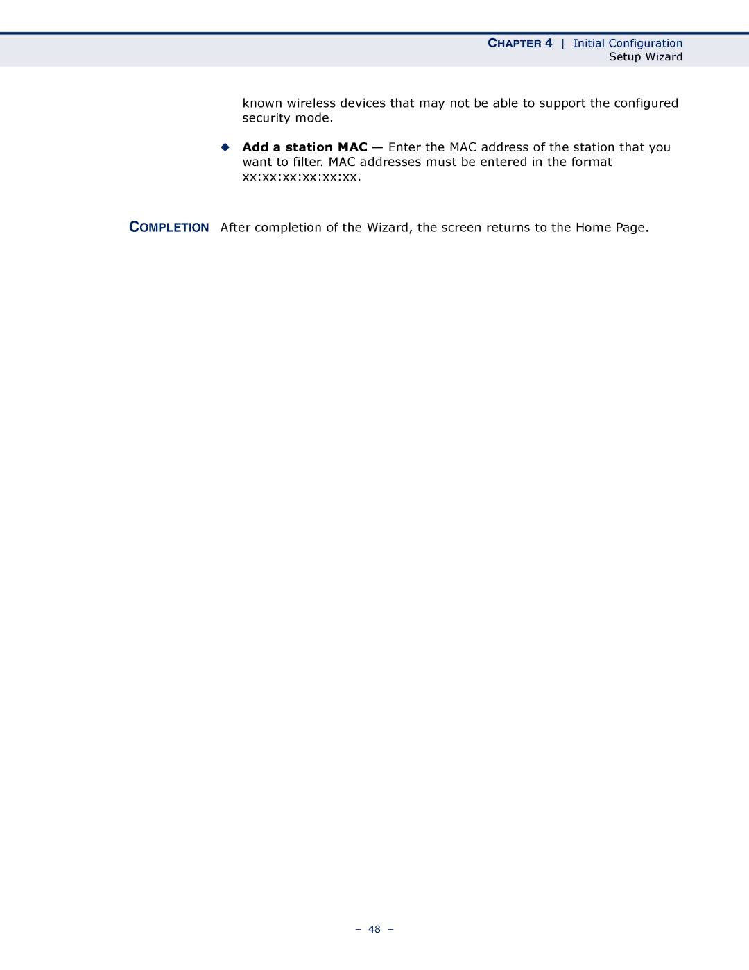 SMC Networks SMCWBR11S-3GN manual Initial Configuration 