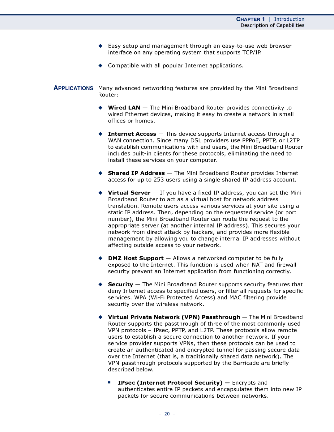 SMC Networks SMCWBR11S-N manual Introduction 