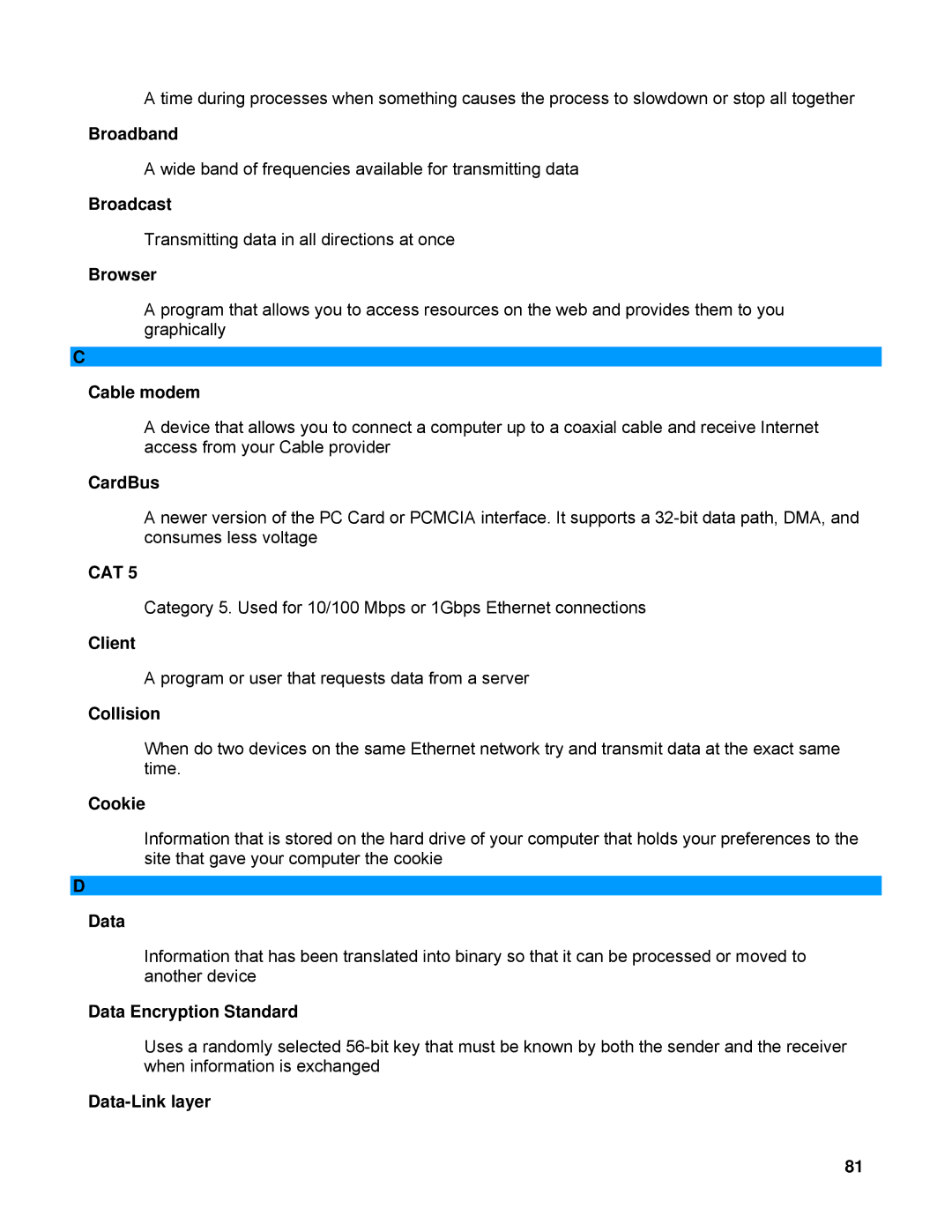 SMC Networks SMCWBR14-N manual Cat 