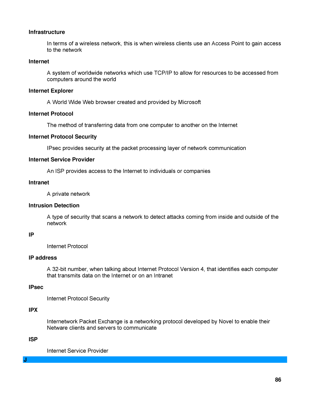 SMC Networks SMCWBR14-N manual Ipx, Isp 