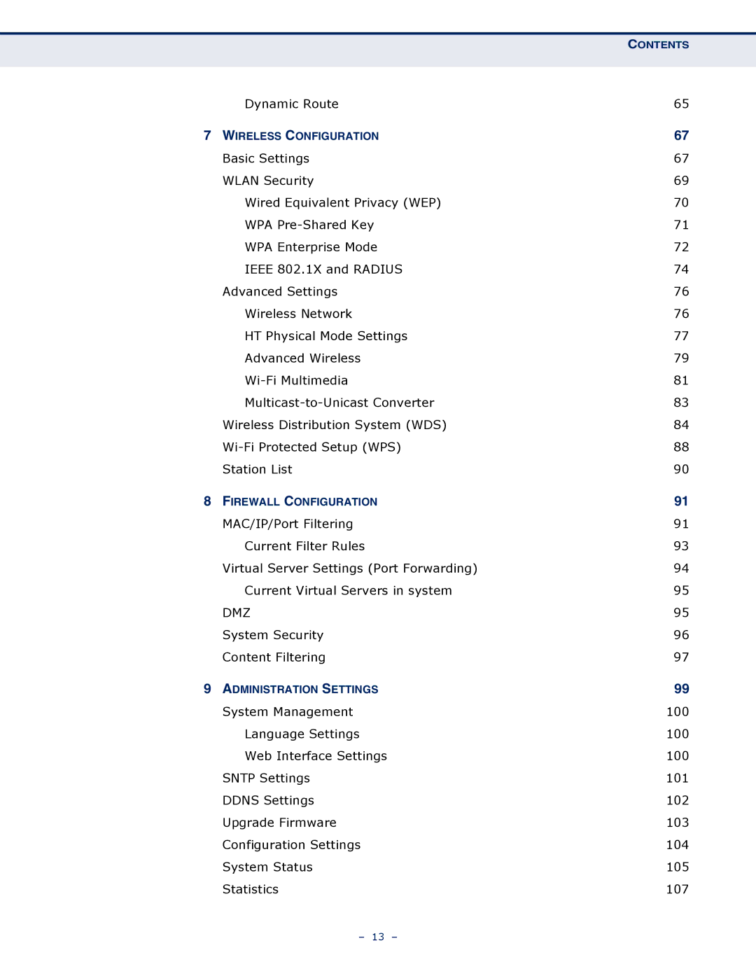 SMC Networks SMCWBR14S-N4 manual Dmz 