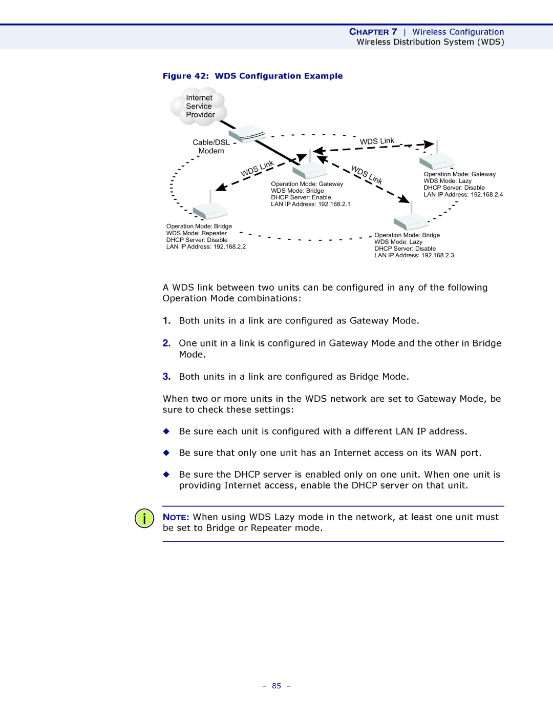 SMC Networks SMCWBR14S-N4 manual Link 