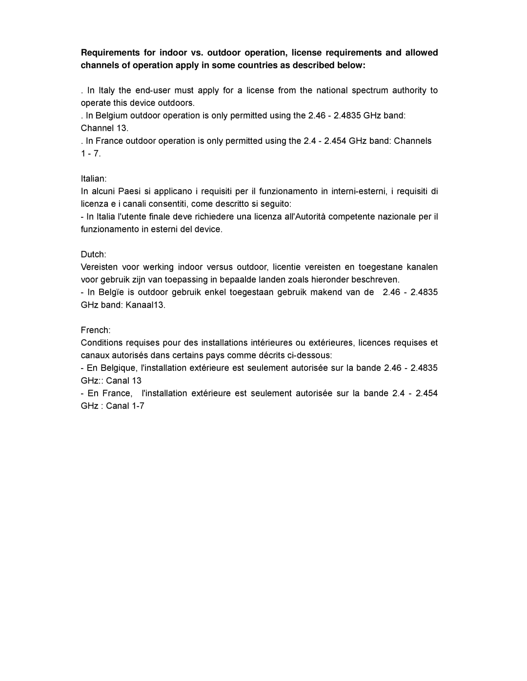 SMC Networks SMCWCB-G2 manual 