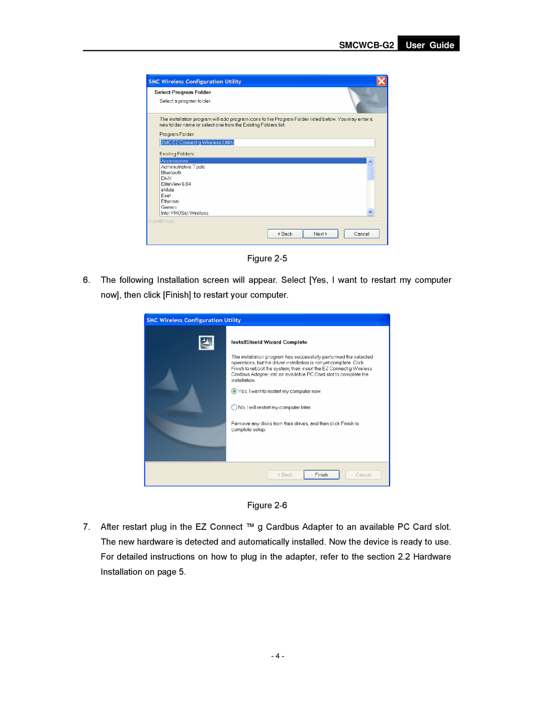 SMC Networks manual SMCWCB-G2 User Guide 