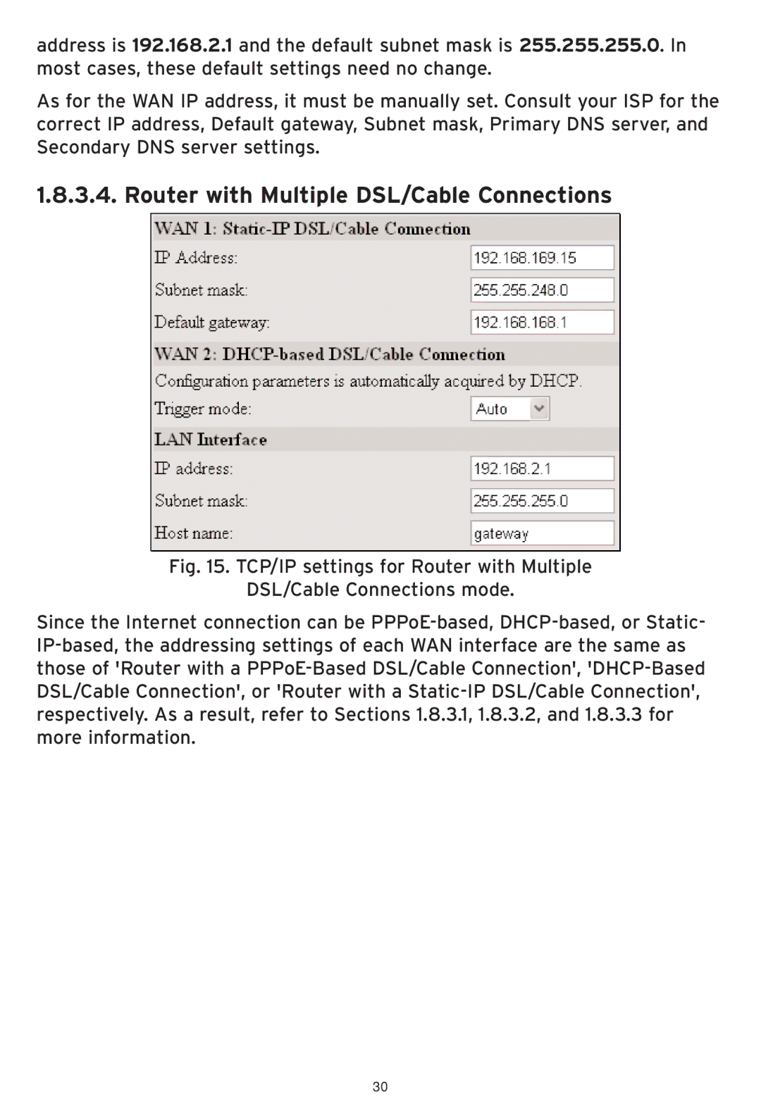 SMC Networks SMCWHSG44-G manual Router with Multiple DSL/Cable Connections 