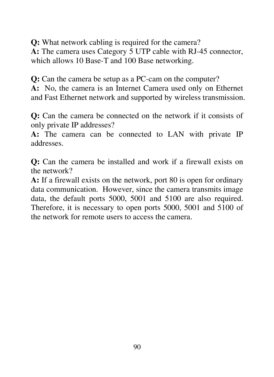 SMC Networks SMCWIPCAM-G manual 