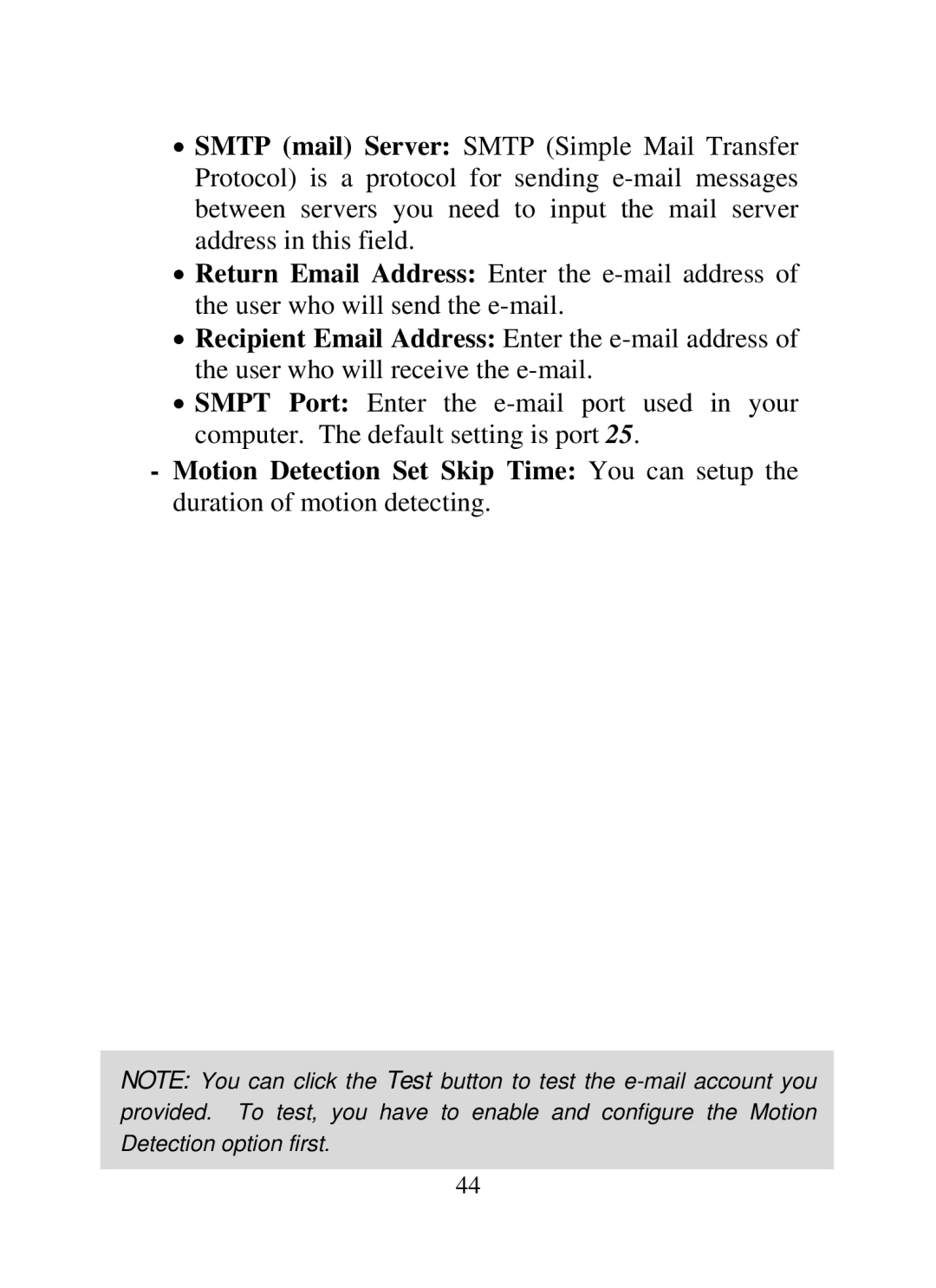 SMC Networks SMCWIPCAM-G manual 