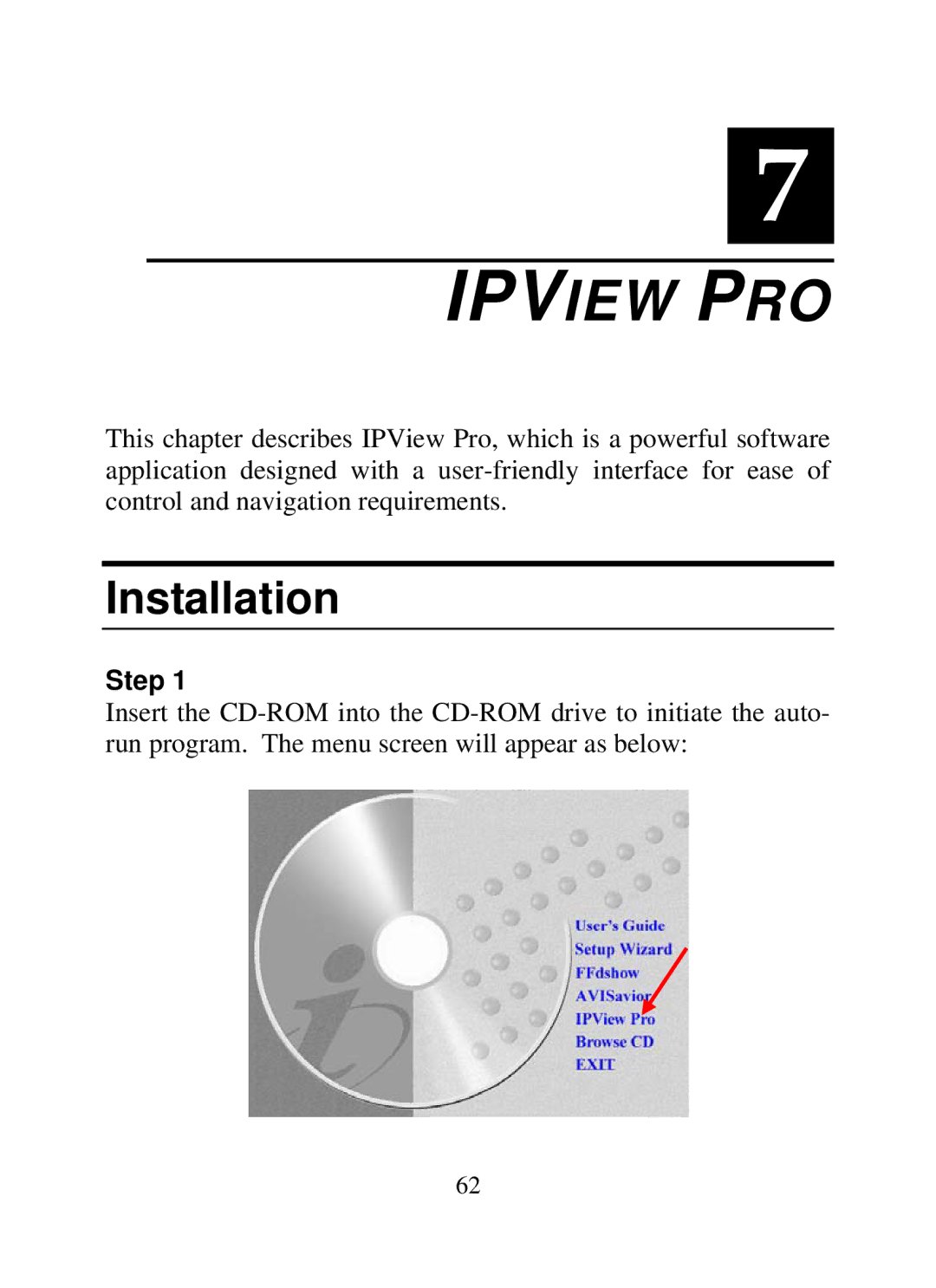 SMC Networks SMCWIPCAM-G manual Ipview PRO, Installation 