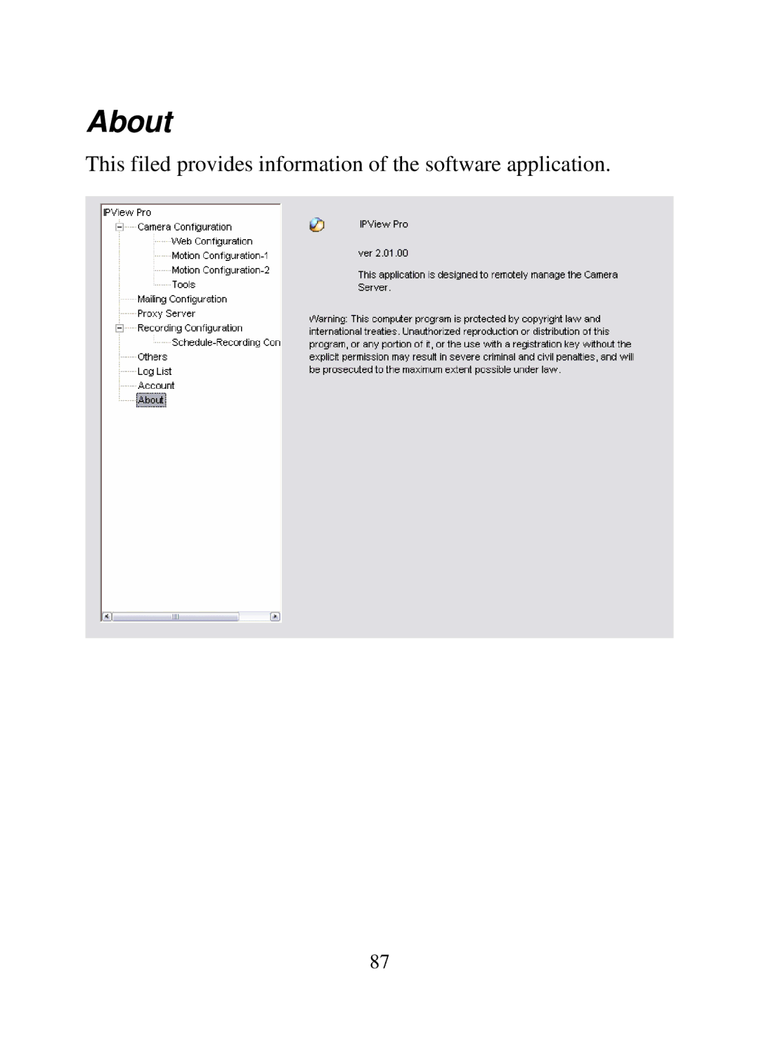 SMC Networks SMCWIPCAM-G manual About 