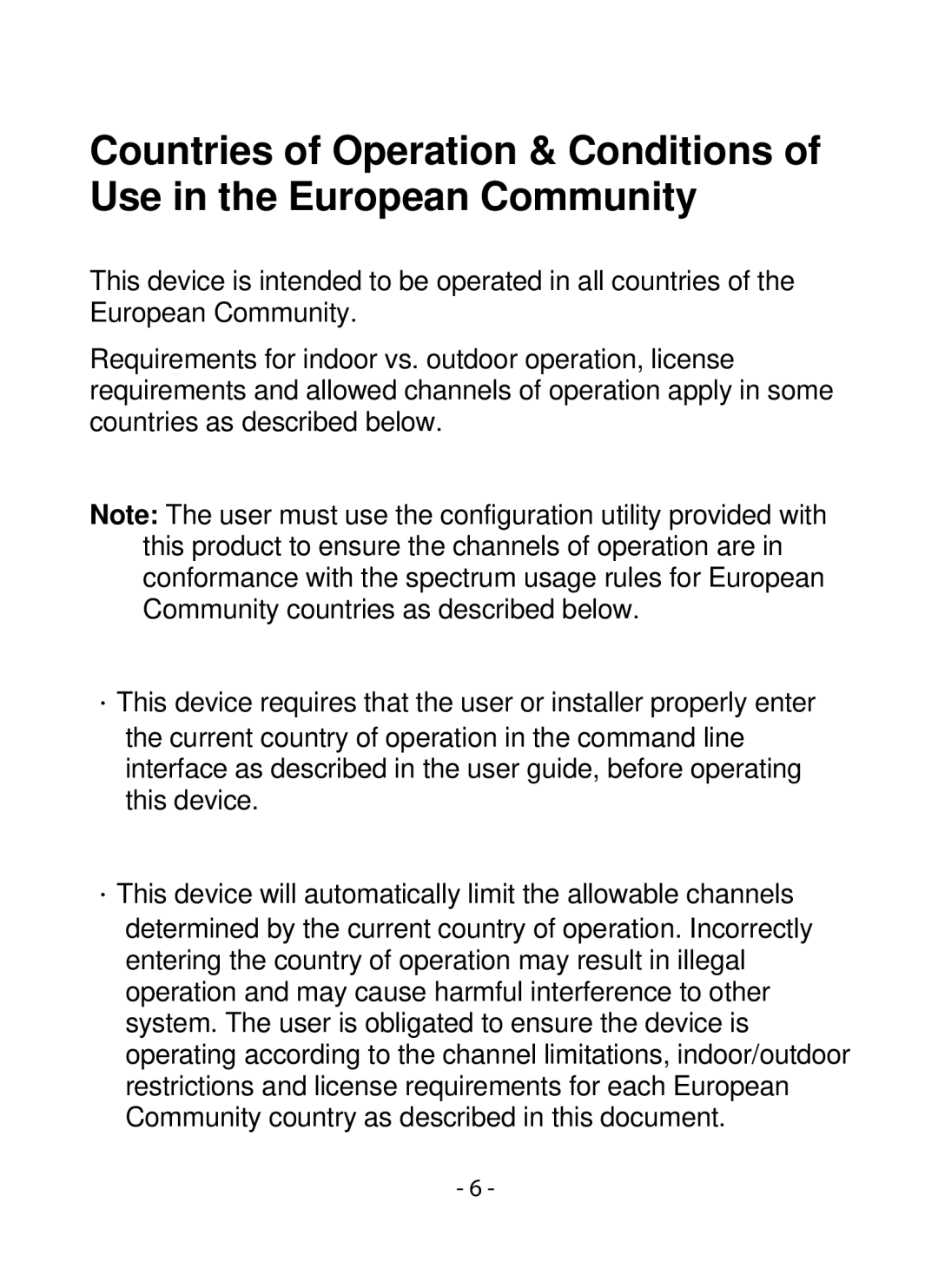 SMC Networks SMCWIPCFN-G2 manual 