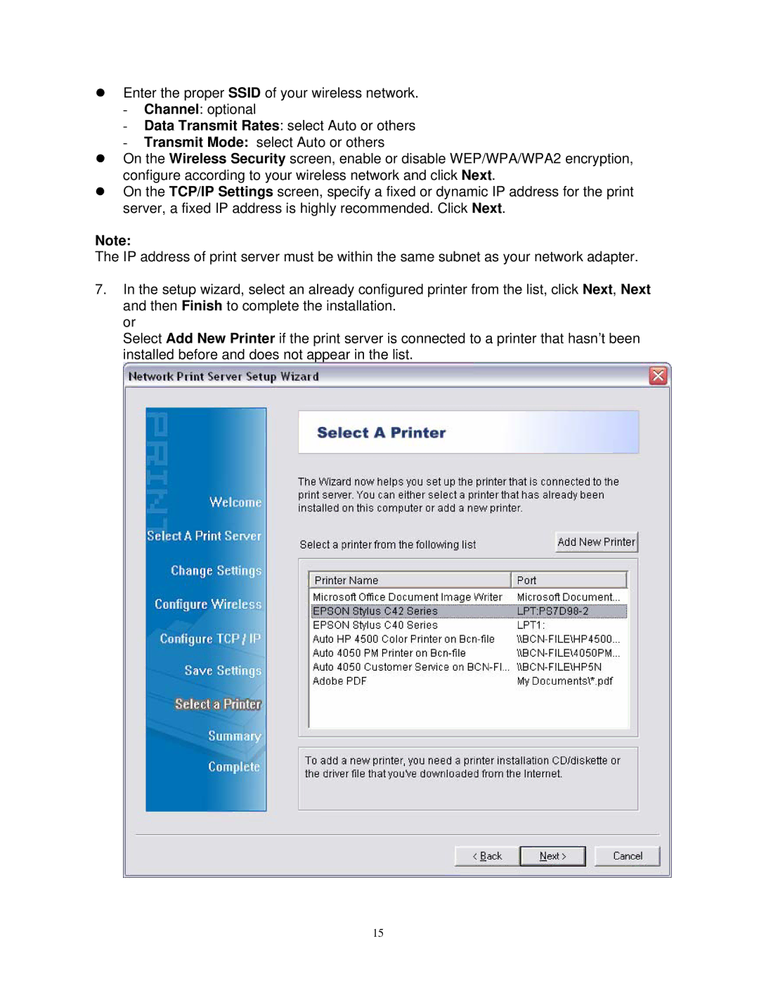 SMC Networks SMCWPS-G manual 