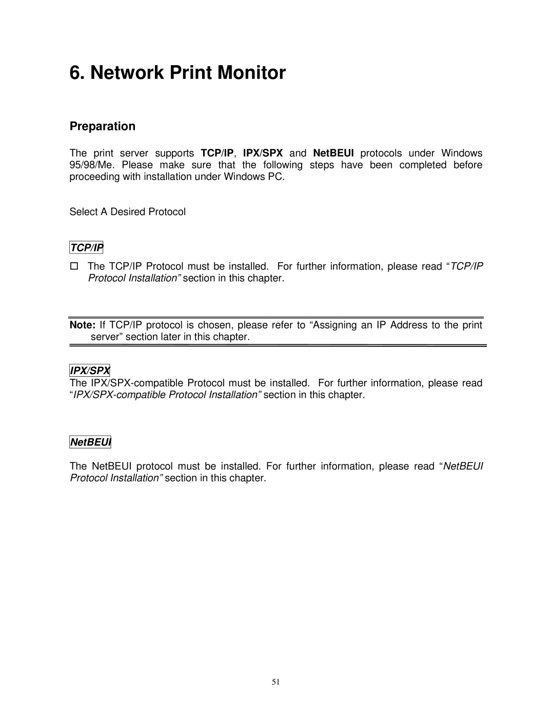 SMC Networks SMCWPS-G manual Network Print Monitor 