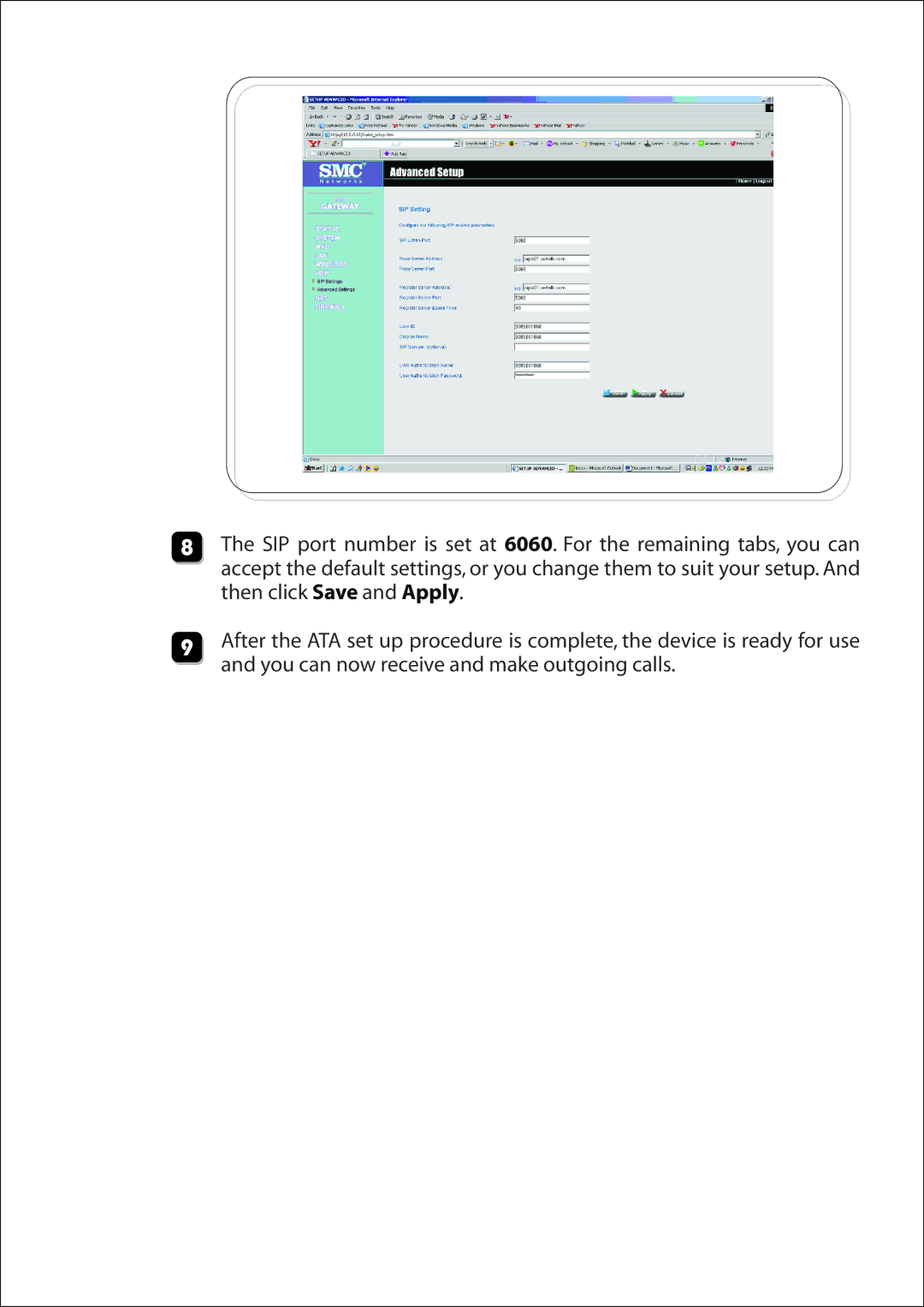 SMC Networks SMCWTVG manual 