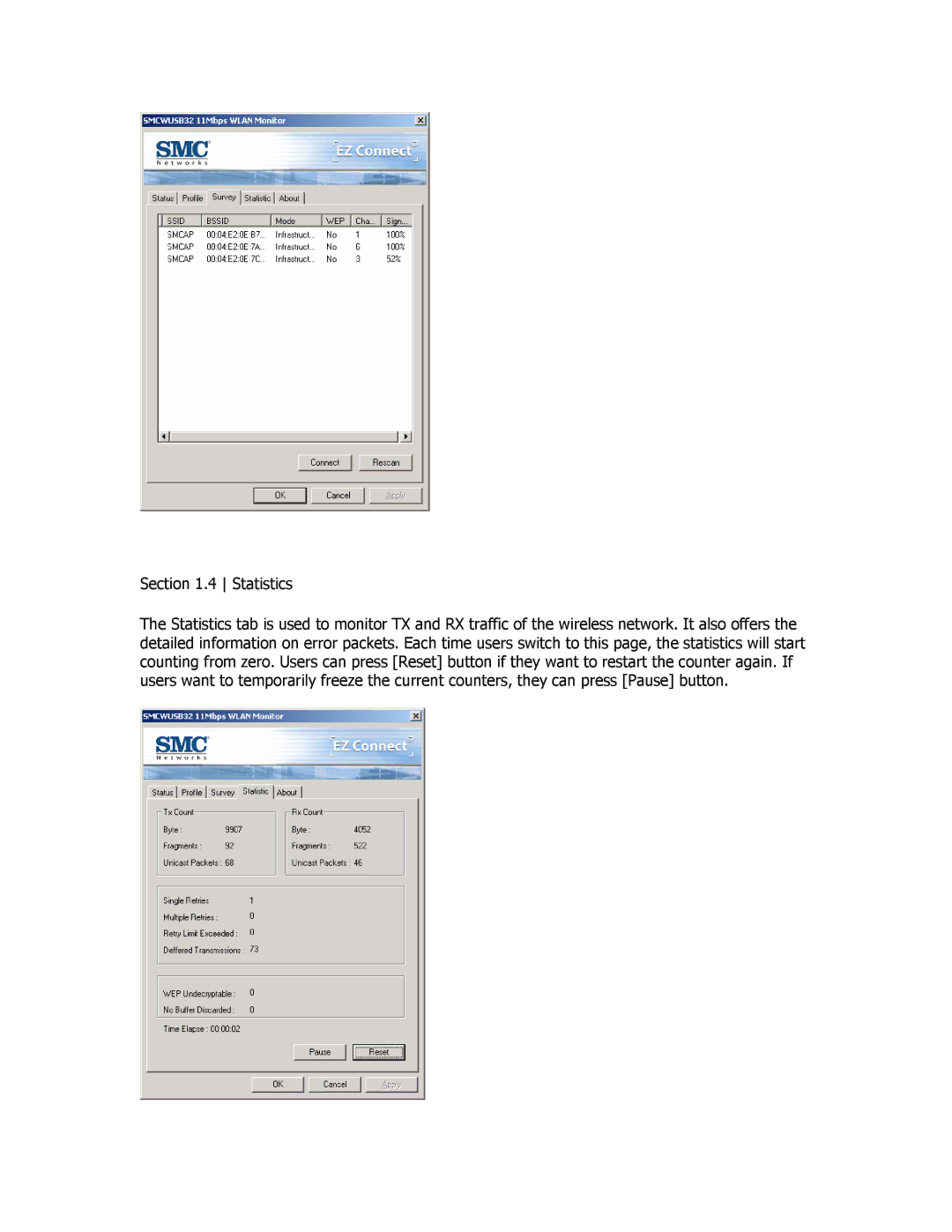 SMC Networks SMCWUSB32 manual 