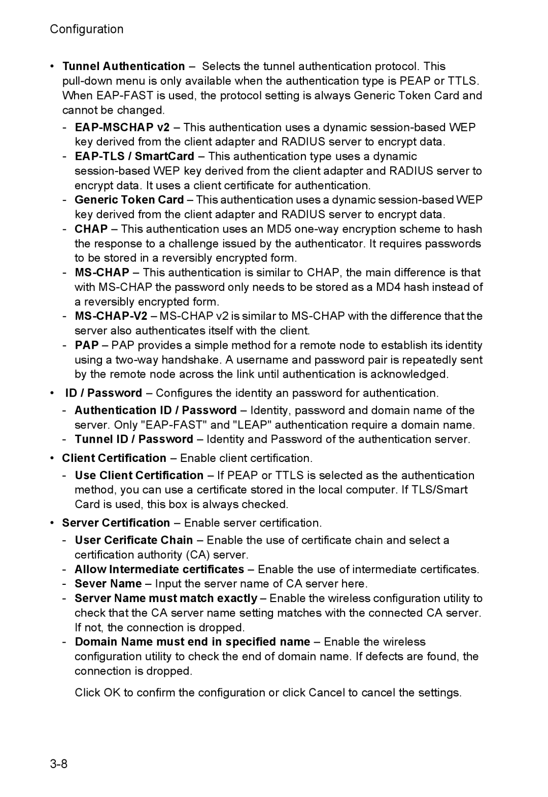 SMC Networks SMCWUSBS-N manual Configuration 