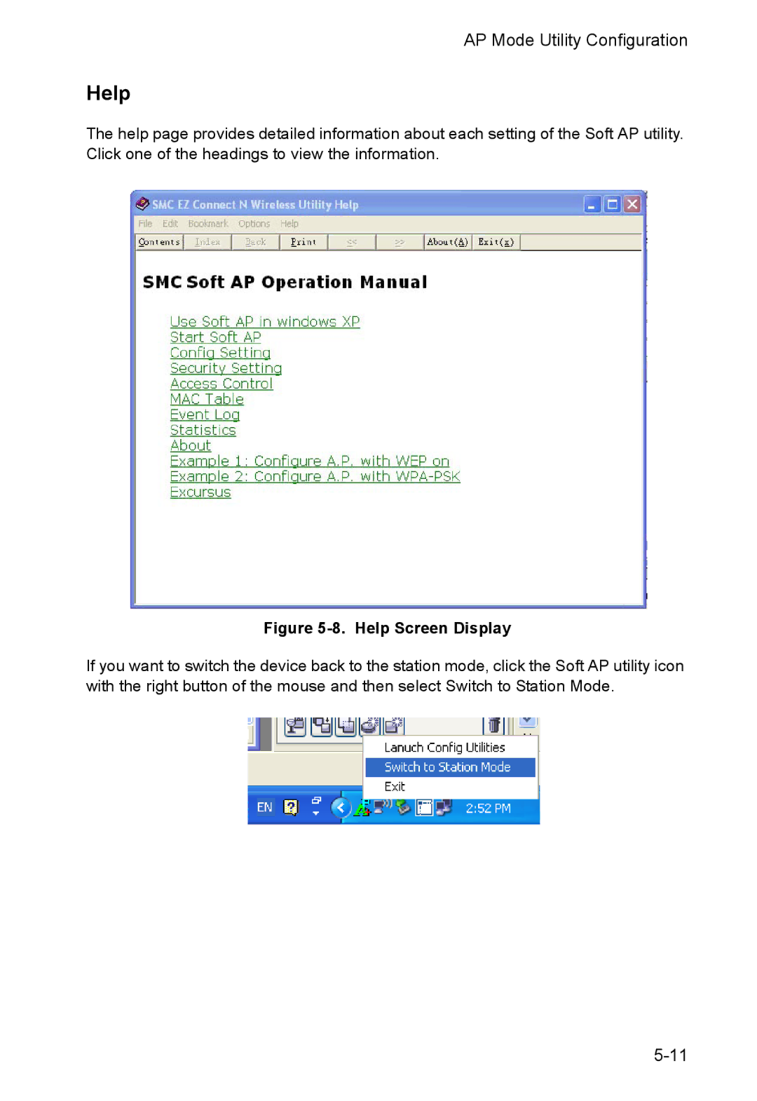 SMC Networks SMCWUSBS-N manual Help 