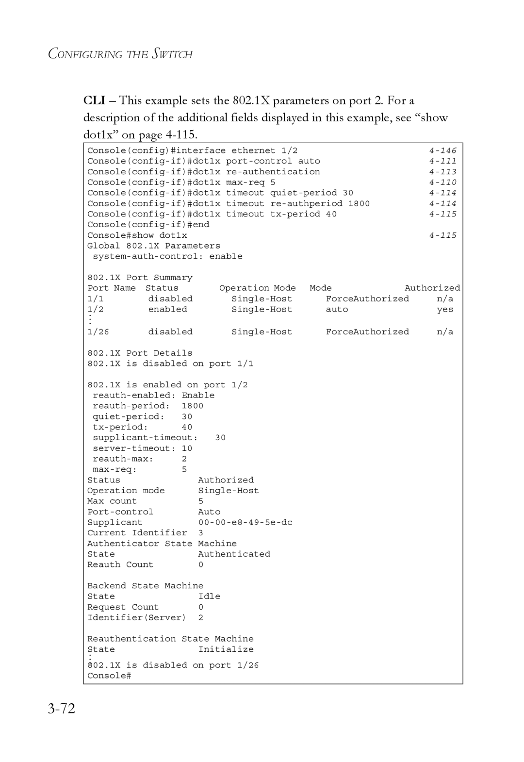 SMC Networks TigerSwitch manual 111 