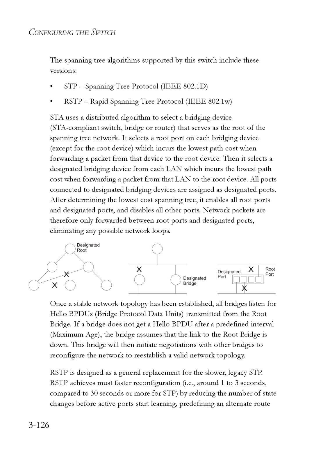 SMC Networks TigerSwitch manual 126 