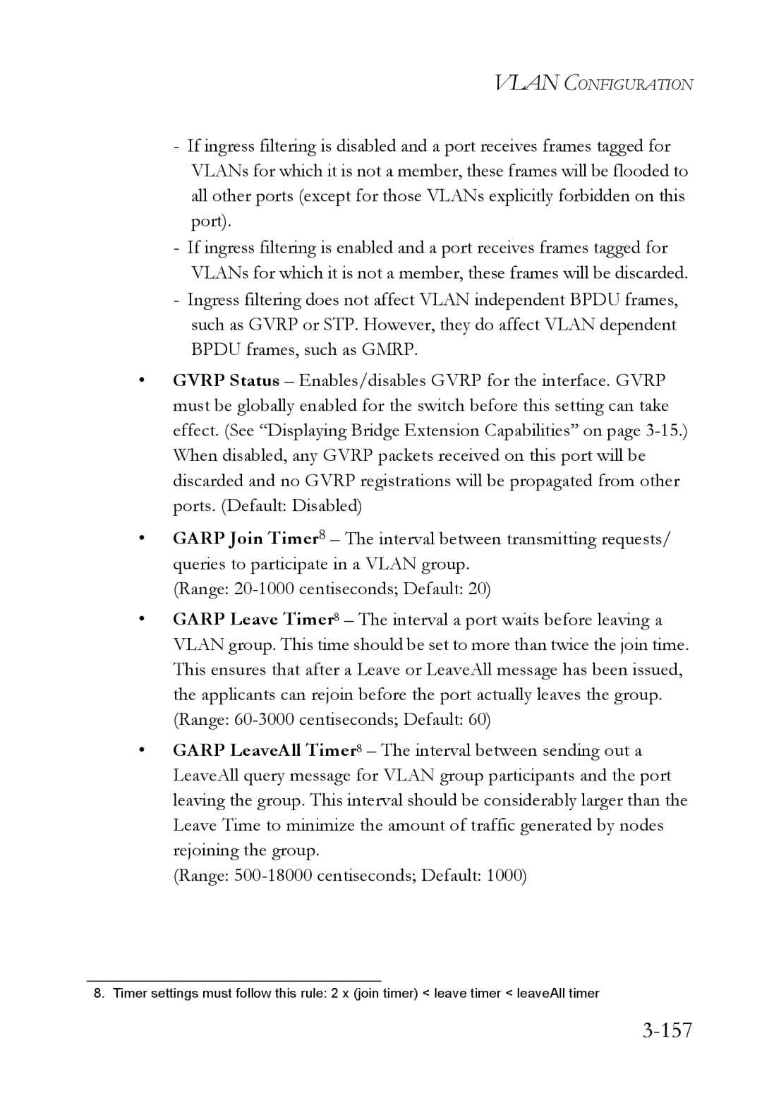 SMC Networks TigerSwitch manual 157 