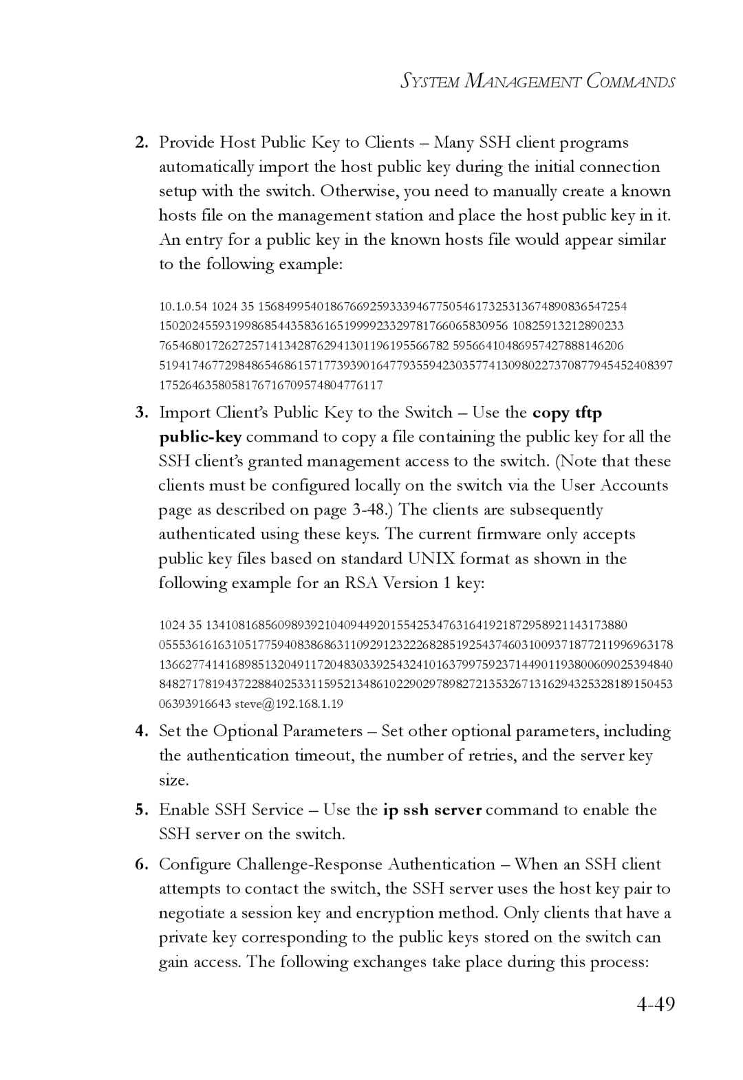 SMC Networks TigerSwitch manual System Management Commands 