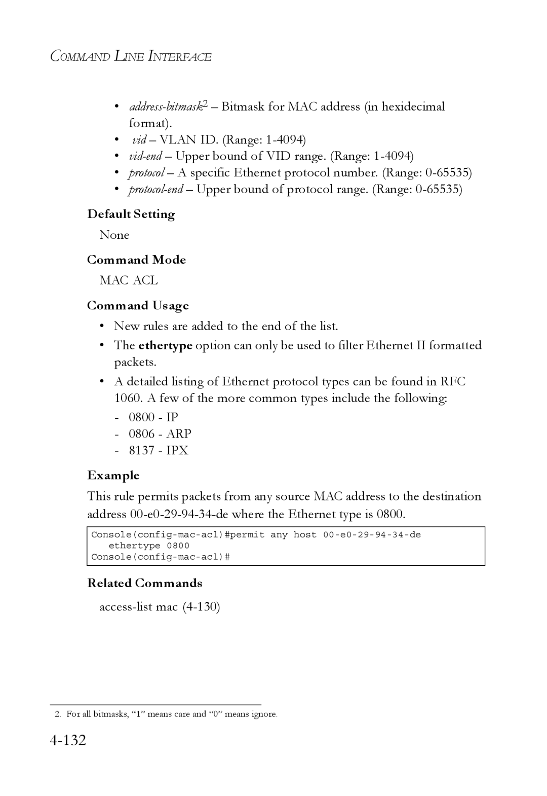 SMC Networks TigerSwitch manual Mac Acl 