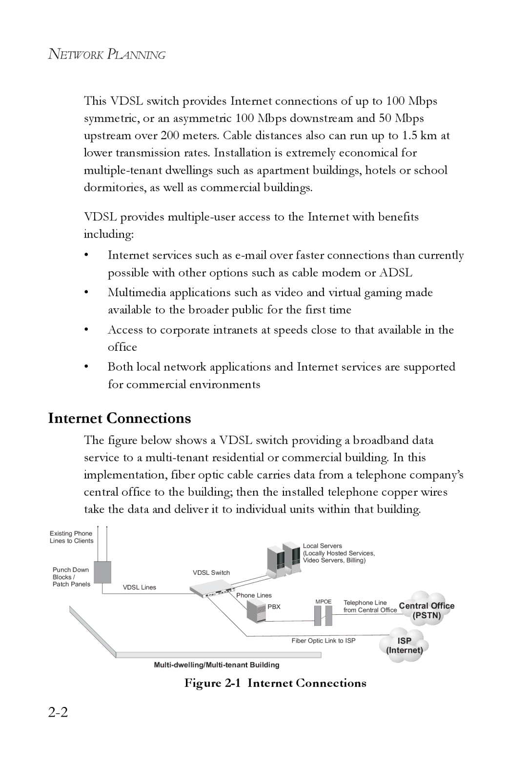 SMC Networks VDSL2 manual Internet Connections 