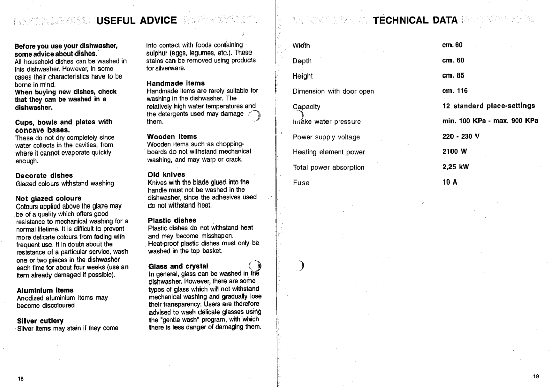 Smeg 1253L manual 