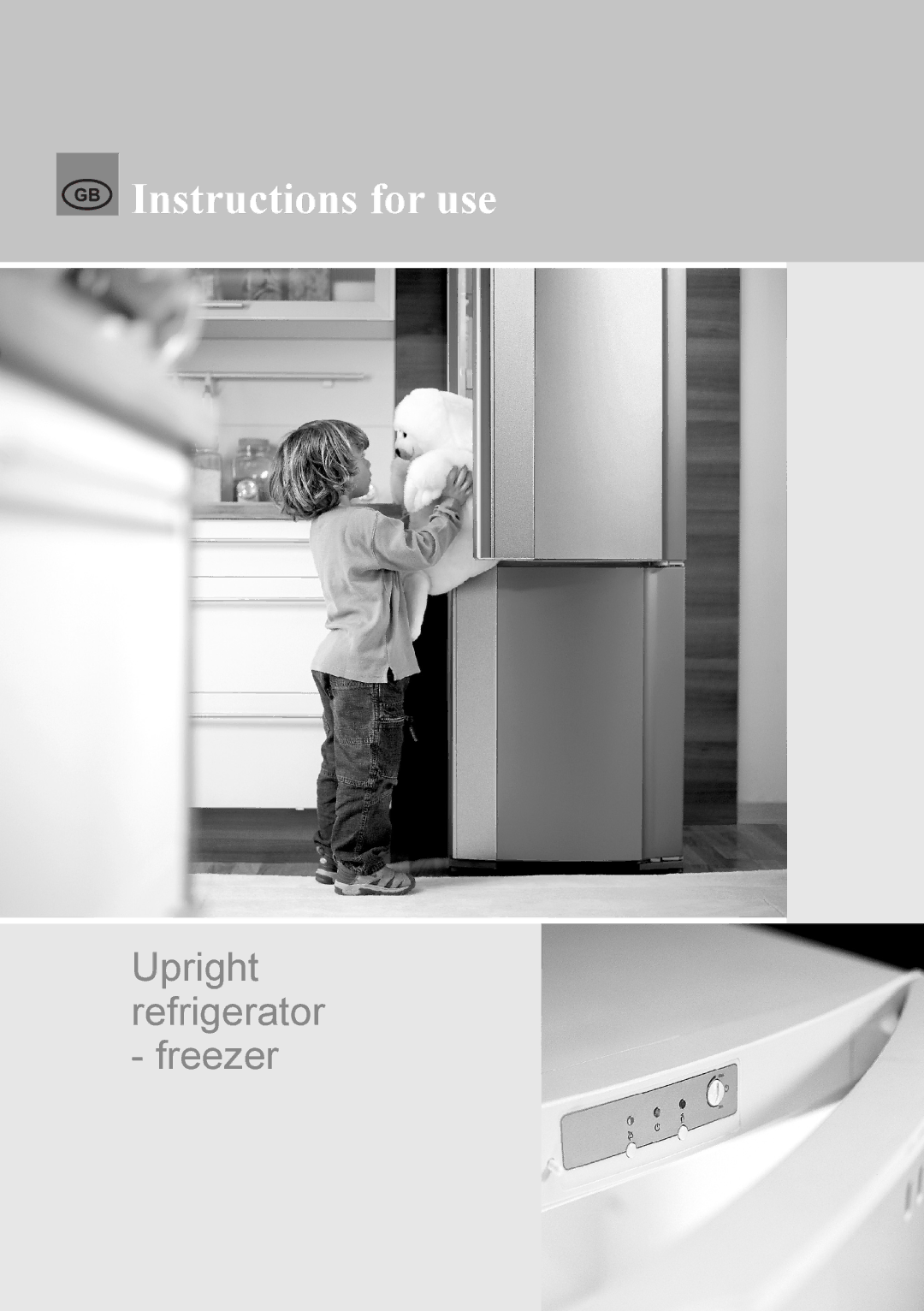 Smeg 142468 manual Instructions for use, Upright refrigerator freezer 