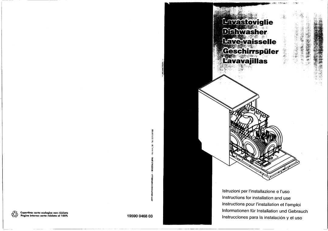 Smeg 19590 0468 03 manual 