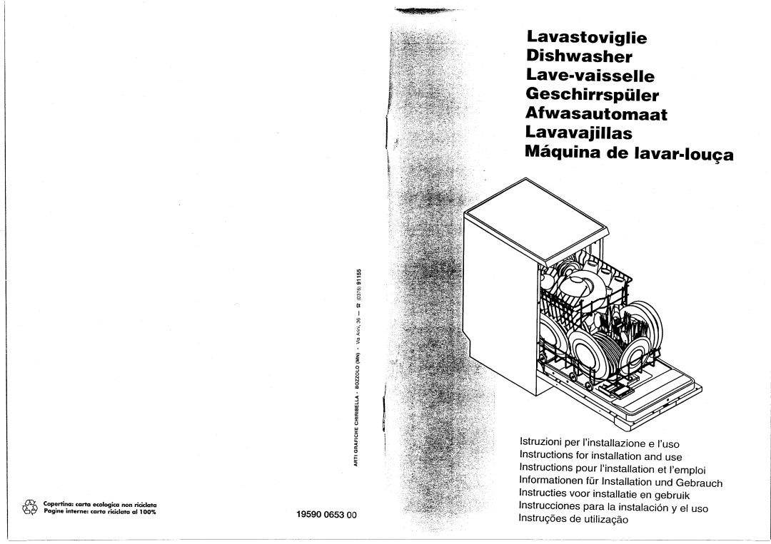 Smeg 19590 0653 00 manual 