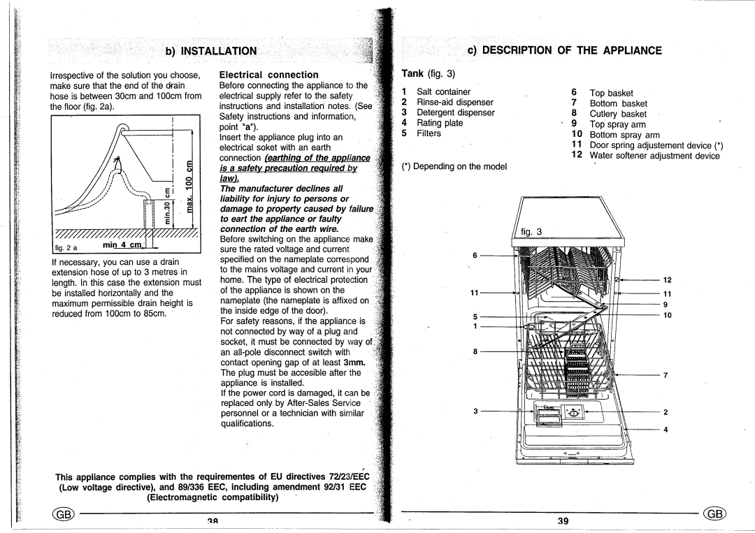 Smeg 19590 0653 00 manual 