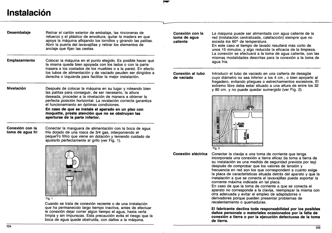 Smeg 3LBS931, 3LNSA915, 3LNS911, 3LBSA935 manual 