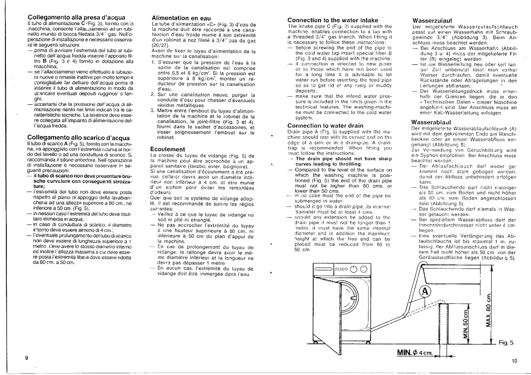 Smeg 47P manual 
